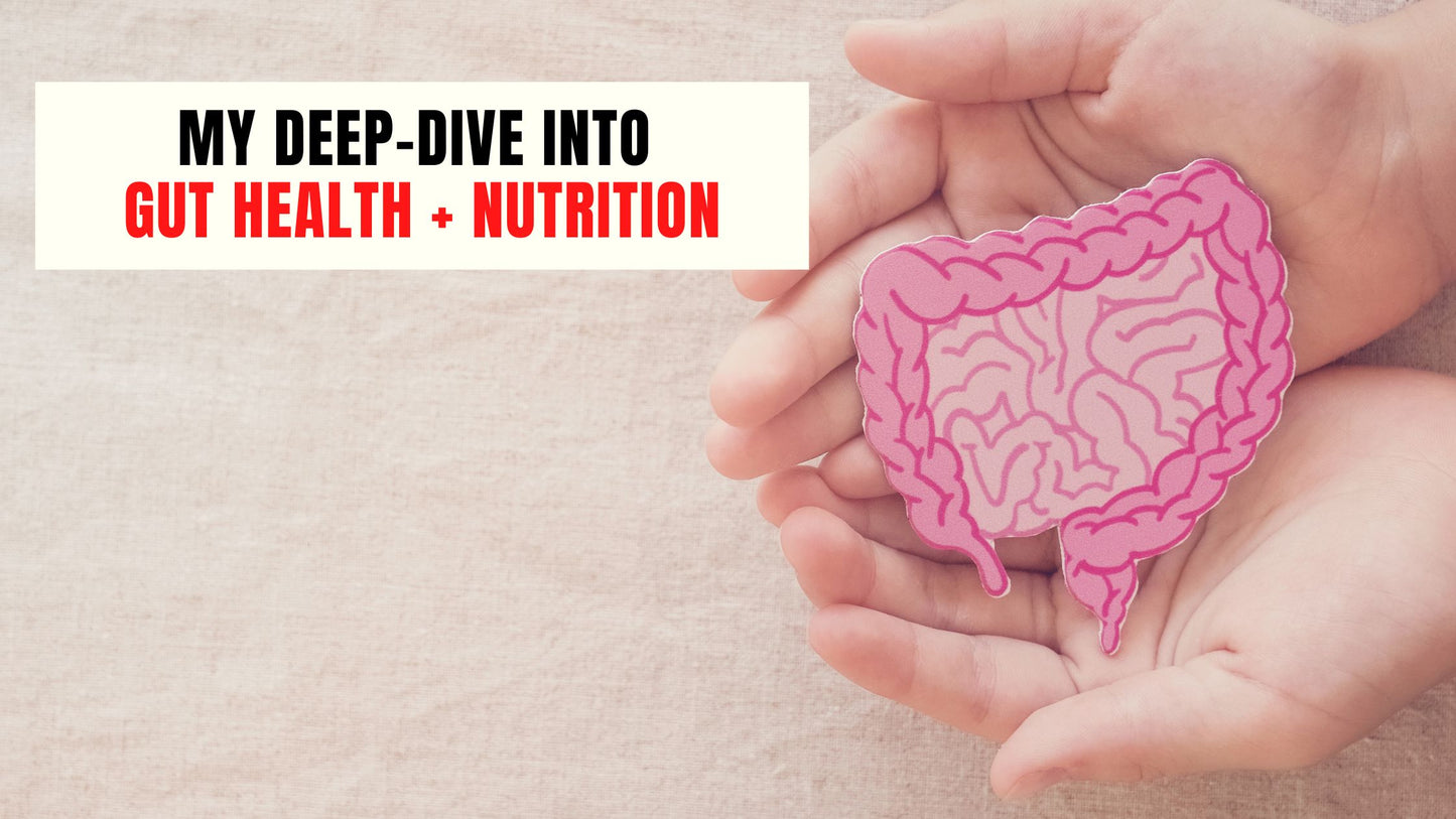 My deep dive into gut health and nutrition