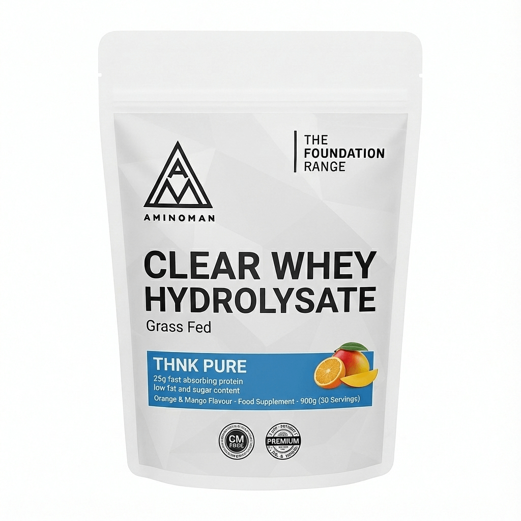Grass Fed Clear Whey Protein Hydrolysate (900g) – Amino Man