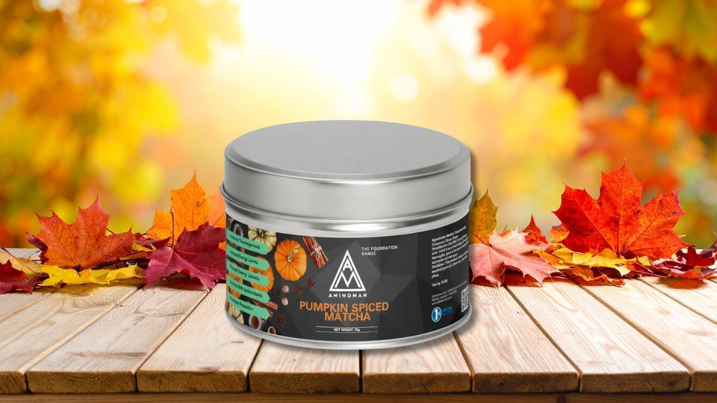 Introducing Amino Man’s Pumpkin Spiced Matcha