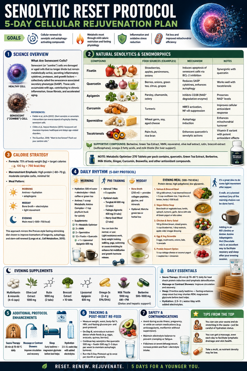 Senolytic Reset Protocol