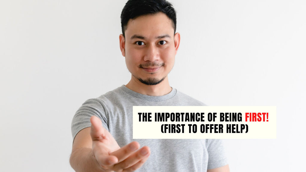 The importance of being FIRST! – Amino Man
