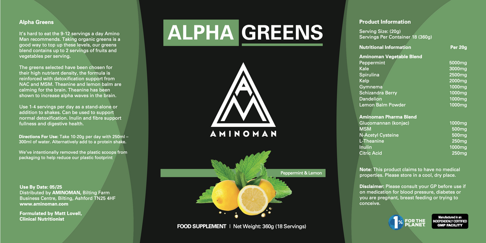 Alpha Greens Superfood Powder