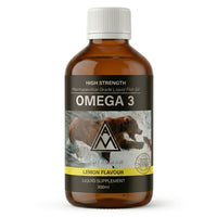 Liquid Omega-3 Fish Oil | High-Strength Omega-3 1400 | by Amino Man 