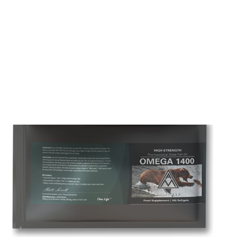 Omega 1400 Fish Oil Pouches