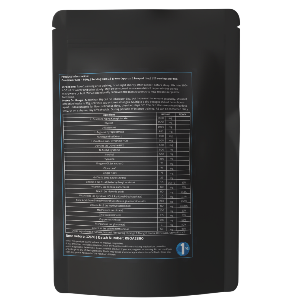 R5 Aminos | Recovery and Sleep Supplement