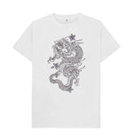 White Aminoman Dragon T-shirt