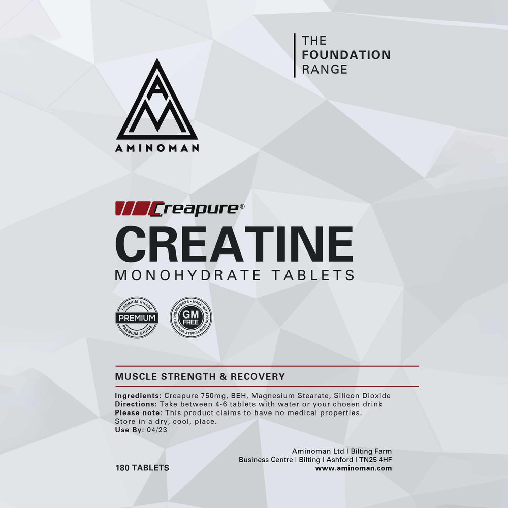 Creatine Monohydrate (Creapure) 180 Tablets