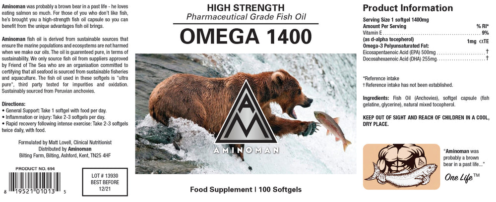 Omega 1400 Fish Oil / Pouches