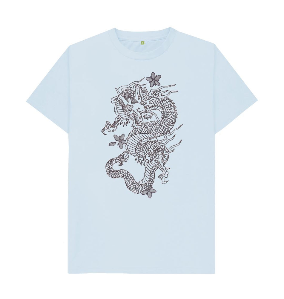 Sky Blue Aminoman Dragon T-shirt
